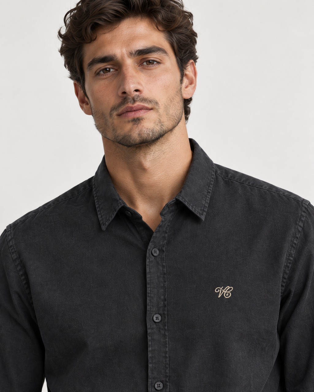 Black Linen Shirt