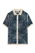 Shirt with Crochet Pattern
