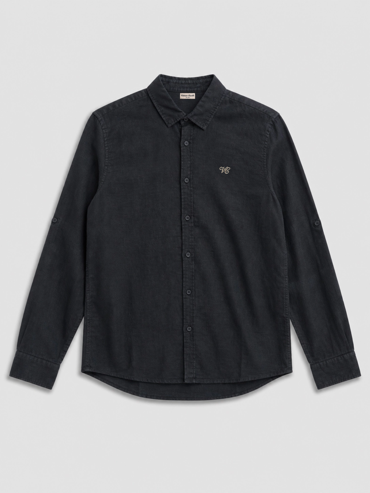 Black Linen Shirt